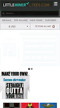 Mobile Screenshot of littleminertees.com